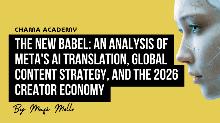 An Analysis of Meta's AI Translation - Chama Marketing Consulting and Agency in Sydney